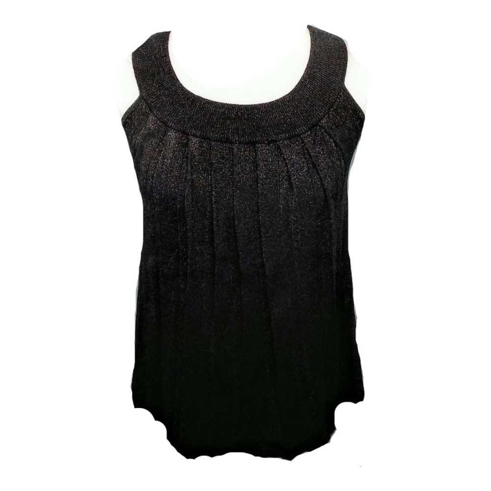Grace Elements Tank Top Cami Silk Black Top Small